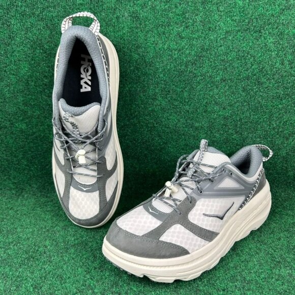 NWOB Hoka One One Bondi B3LS Sneaker Athletic Shoe Alabaster Astroid Mens 13 - Picture 1 of 11